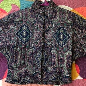 The perfect vintage cinched waist puffy coat